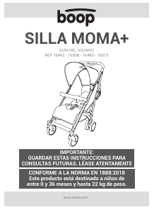 Manuale Boop 16515 Moma+ Passeggino