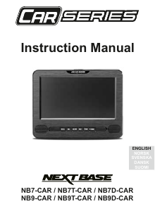 Manual NextBase NB7-CAR DVD Player