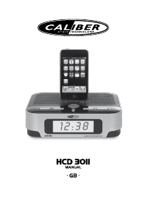 Handleiding Caliber HCD301i Wekkerradio