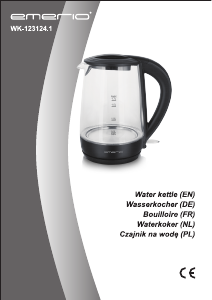 Bedienungsanleitung Emerio WK-123124.1 Wasserkocher