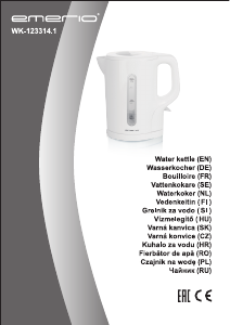 Handleiding Emerio WK-123314.1 Waterkoker