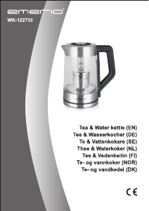 Manual Emerio WK-122730 Kettle