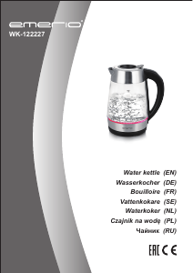 Bedienungsanleitung Emerio WK-122227 Wasserkocher