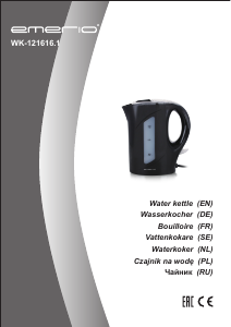 Manual Emerio WK-121616.1 Kettle