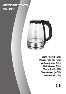 Manual Emerio WK-124318 Kettle