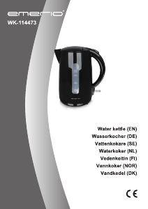 Handleiding Emerio WK-114473 Waterkoker