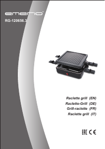 Bedienungsanleitung Emerio RG-120656.3 Raclette-grill