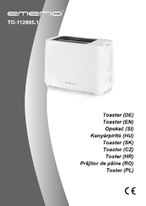 Manual Emerio TO-112695.1 Toaster