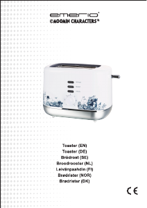 Manual Emerio TO-124871.1 Moomin Toaster