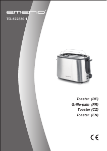 Manual Emerio TO-122830.1 Toaster