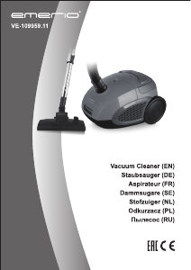 Manual Emerio VE-109959.11 Vacuum Cleaner