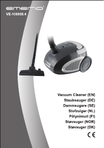 Manual Emerio VE-109959.4 Vacuum Cleaner