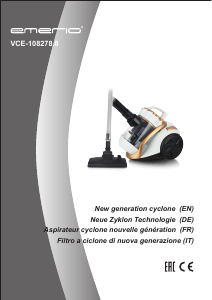 Manual Emerio VCE-108278.8 Vacuum Cleaner