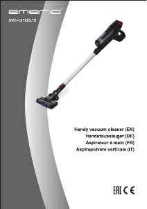 Manual Emerio UVC-121220.15 Vacuum Cleaner