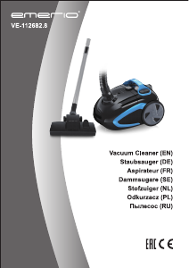 Manual Emerio VE-112682.8 Vacuum Cleaner