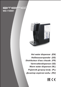 Manual Emerio WD-118981 Water Dispenser