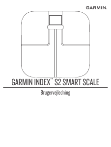 Brugsanvisning Garmin Index S2 Personvægt