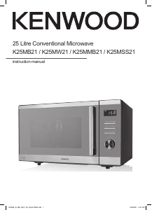 Manual Kenwood K25MW21 Microwave