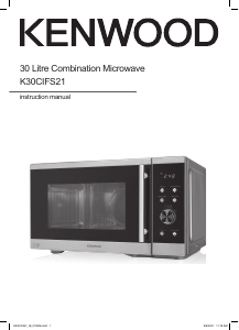 Manual Kenwood K30CIFS21 Microwave