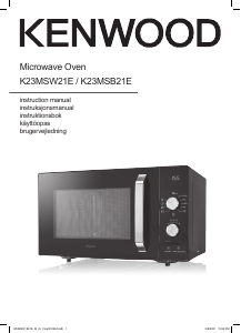 Manual Kenwood K23MSB21E Microwave