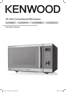 Manual Kenwood K25MSS21 Microwave