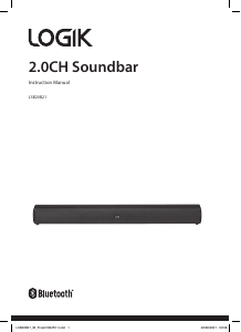 LOGIK LSB20B21 2.0 Compact Sound Bar