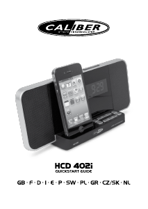 Εγχειρίδιο Caliber HCD402i Ξυπνητήρι ραδιόφωνο