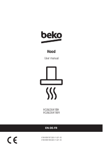 Mode d’emploi BEKO HCA62641BH Hotte aspirante