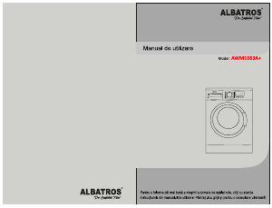 Manual Albatros AWM1063A+ Mașină de spălat