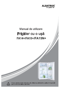Manual Albatros FA15N+ Frigider
