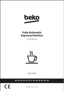 Mode d’emploi BEKO CEG 3192 B Machine à expresso