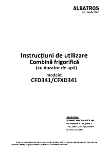 Manual Albatros CFD341 Combina frigorifica