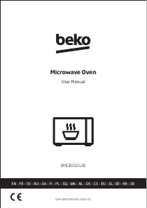 Руководство BEKO BMGB 20212 B Микроволновая печь