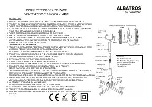Manual Albatros V40B Ventilator