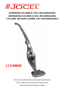 Manual Jocel JCV-8002D Vacuum Cleaner