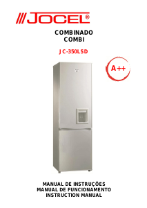 Manual Jocel JC-350LSD Fridge-Freezer