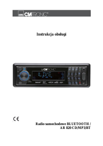 Instrukcja Clatronic AR 820 Radio samochodowe