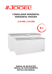 Manual de uso Jocel JCH-450 Congelador