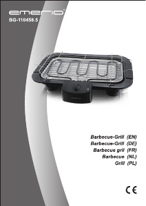 Bedienungsanleitung Emerio BG-110458.5 Barbecue