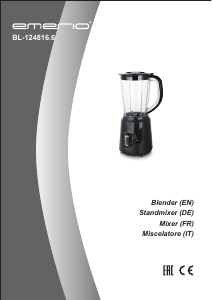 Manual Emerio BL-124816.6 Blender