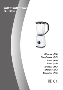 Bruksanvisning Emerio BL-124816 Blender