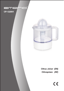 Manual Emerio CP-122601 Citrus Juicer