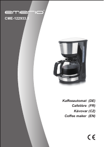 Handleiding Emerio CME-122933.1 Koffiezetapparaat