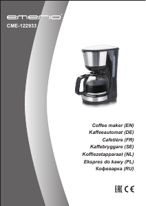 Instrukcja Emerio CME-122933 Ekspres do kawy