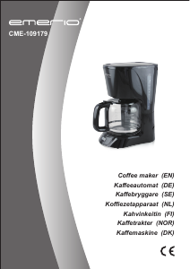 Manual Emerio CME-109179 Coffee Machine