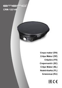 Handleiding Emerio CRM-122148 Crepemaker