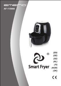 Manual Emerio AF-115668 Deep Fryer