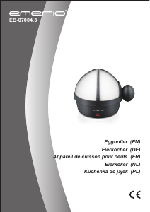 Manual Emerio EB-07004.3 Egg Cooker