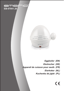 Manual Emerio EB-07001.20 Egg Cooker