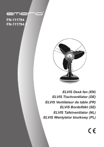 Manual Emerio FN-111794 Fan
